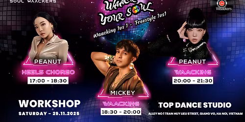 WORKSHOP Waack Your Soul 2025 | Heels Choreo - Waacking