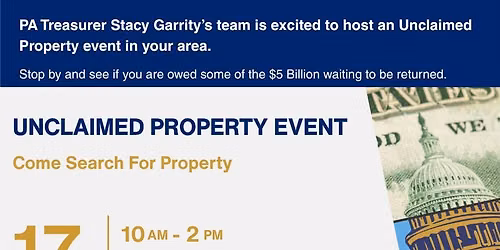 Come Claim Your Unclaimed Property this Summer! 