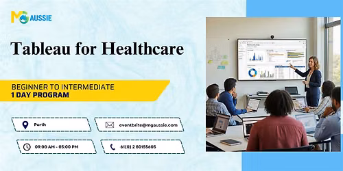 Healthcare Data Visualisation with Tableau: Course in Perth