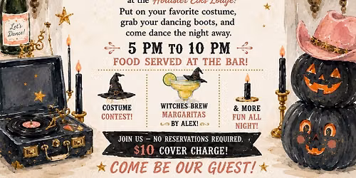 Halloween Line dancing at the Elks Lodge!