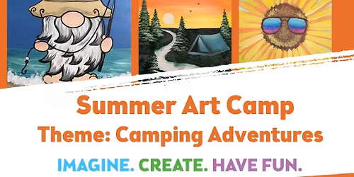 Summer Art Camp: Full Week Sign Up July 13th - 17th 
