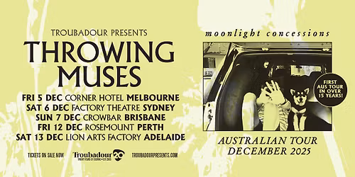Throwing Muses \/\/ Live at Rosemount Hotel, Perth