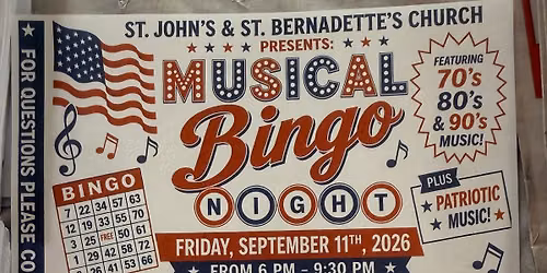 Music Bingo\/Dinner