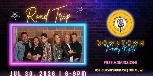 Downtown Thursday Nights 2026 with Road Trip