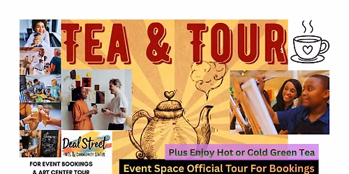 TEA & TOUR - Sip Tea & Book Your Next Party Event