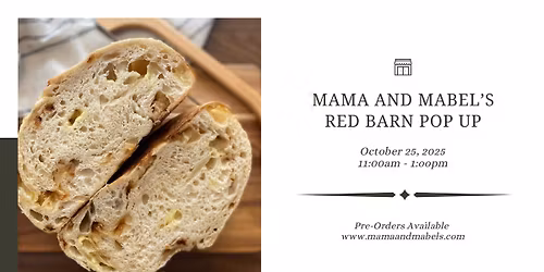 Mama and Mabel's Pop Up @ Red Barn