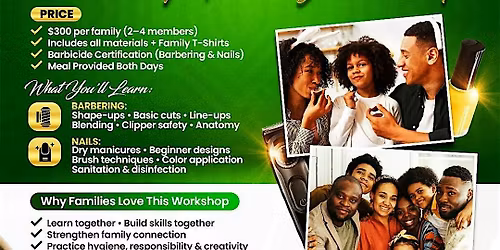 Fades, Brushes & Bonding: The Family Grooming Workshop