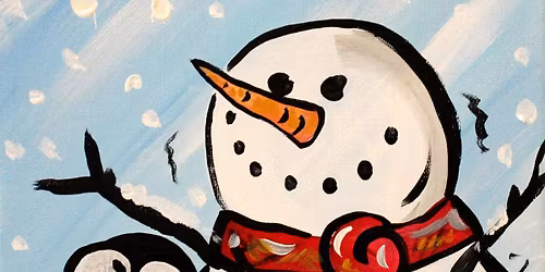 Frosty and Friend - Little Artists Paint Party!