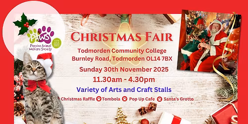 PAWS Christmas Fair, Todmorden