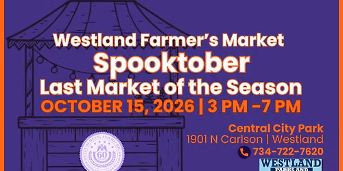 Spooktober: Westland Farmer's & Artisans Market