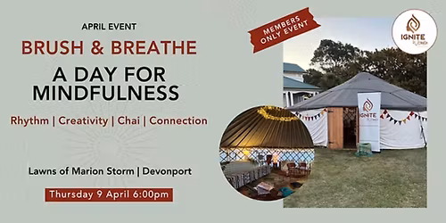 Brush & Breathe in The Yurt