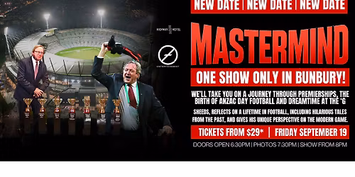 Mastermind - Kevin Sheedy LIVE at The Highway, Bunbury!