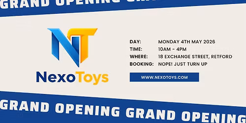 NexoToys Store Grand Opening