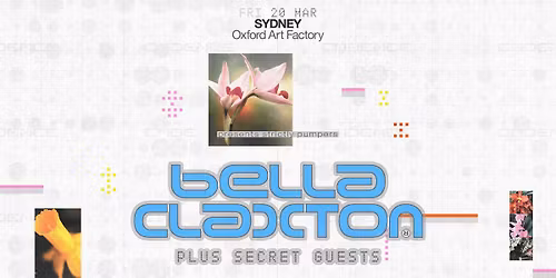 Bella Claxton Presents Strictly Pumpers AUS Tour — Sydney — 20/03/26