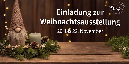 Weihnachtsausstellung in der Bl\u00fcte Dornbirn