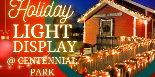 Holiday Light Display @ Centennial Park