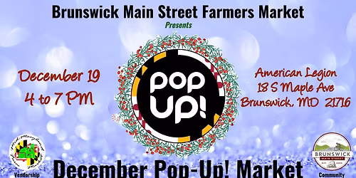 Brunswick's December Pop-Up! Market