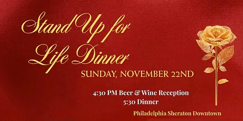 Stand Up For Life Dinner