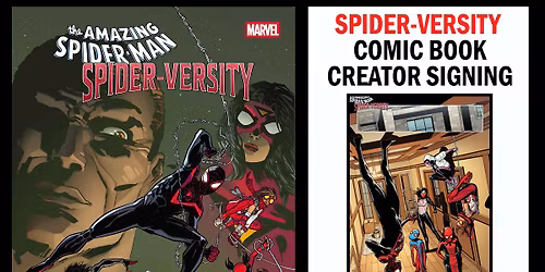Spider-Versity Comic Debut Signing with Jordan Morris