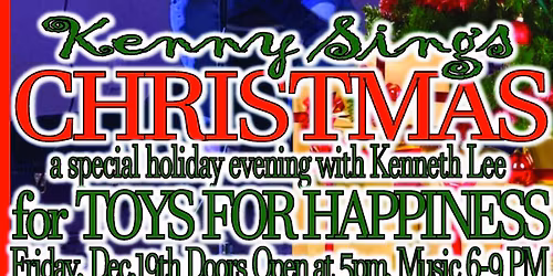 Kenny Sings CHRISTMAS for TOYS FOR HAPPINESS at The Rug Shop