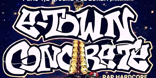 E-TOWN CONCRETE New Jersey hxc USA + HOOKS AND BONES + LIFE TURNS COLD Belgium\/Netherland hxc 