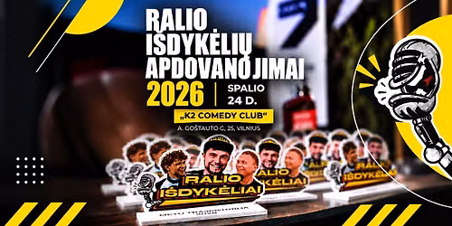Ralio i\u0161dyk\u0117li\u0173 apdovanojimai 2026 by Gedarta