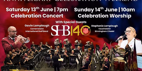 SHB140 Celebration Concert