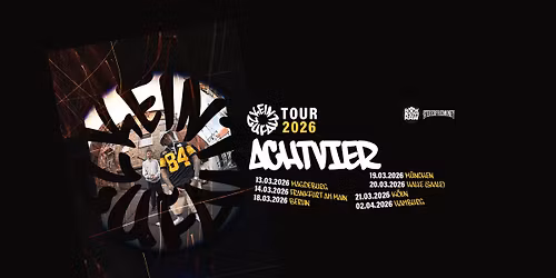 AchtVier | Kein Zufall Tour 2026 | 21.03.2026 | K\u00f6ln - MTC 