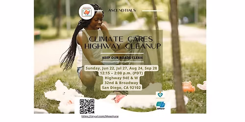 ASCENDtials Climate Cares Highway Cleanup Event at Highway 94 two locations