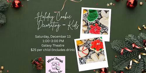 Holiday Cookie Decorating Class \u2013 Kids