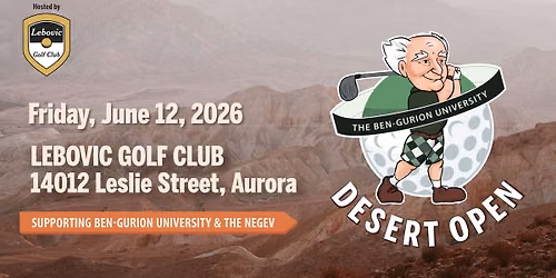 Ben-Gurion University Desert Open 2026