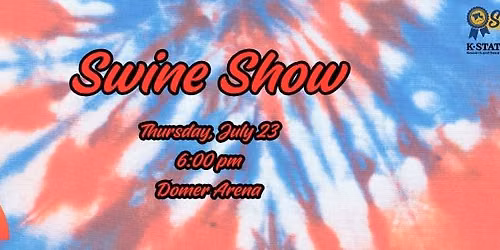 4-H Swine Show at the Shawnee County Fair