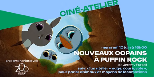 Cin\u00e9-Atelier \u2605 NOUVEAUX COPAINS \u00c0 PUFFIN ROCK de Jeremy Purcell