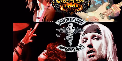 Saints of Crue-the album quality Motley Crue tribute at Cheekfest in Cheektowaga New York 