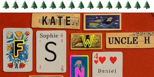 Christmas made Sideways Workshop (afternoon)