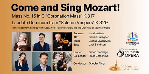Come and Sing Mozart!