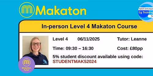 Makaton Level 4 Course