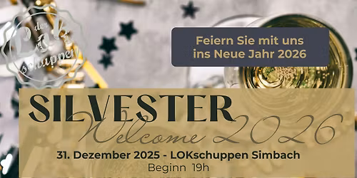 Welcome 2026 - Silvestergala