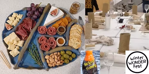 Clay and Wine Make your own Charcuterie Platter