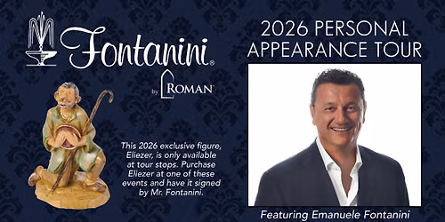 2026 Fontanini Personal Appearance Tour Stop - Kris Kringl