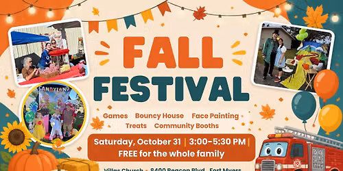 Fall Festival at Villas Church \ud83c\udf42