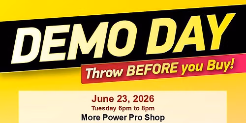 Demo Event - More Power Pro Shop/Memory Lanes