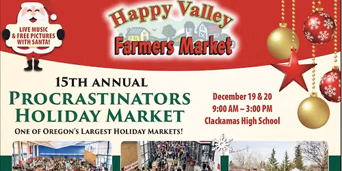 \ud83c\udf84\u2728 15TH ANNUAL PROCRASTINATORS HOLIDAY MARKET \u2728\ud83c\udf84