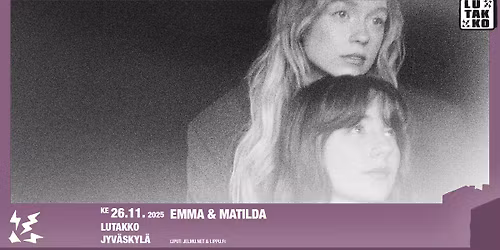 emma & matilda \/ Lutakko (Loppuunmyyty!)