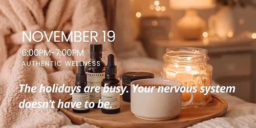Calm & Bright ~ Create Your Holiday Survival Kit