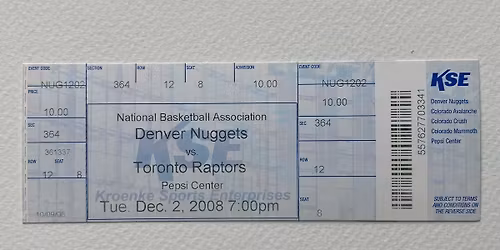 Toronto Raptors at Denver Nuggets at Ball Arena