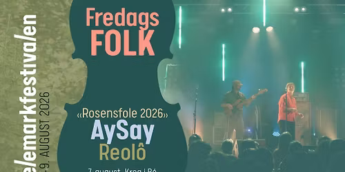 Telemarkfestivalen 2026 | FredagsFOLK 