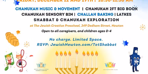 Chanukah Musical Tot Shabbat