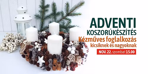 Adventi koszor\u00fak\u00e9sz\u00edt\u00e9s