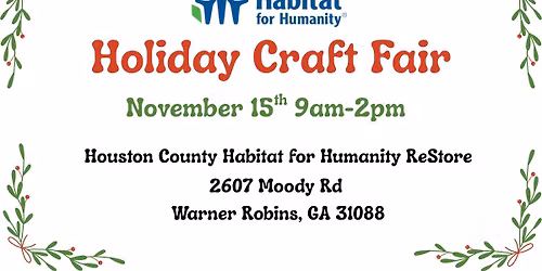 Holiday Craft Fair at Houston County Habitat for Humanity ReStore